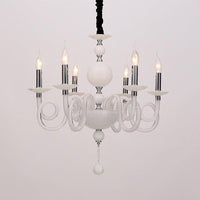 12 Heads Chandelier Lamp Rural Swirling Arm Ceiling Light - Rebooters