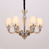 6/8/12 Heads Chandelier Lighting Traditional Fabric Light - Rebooters