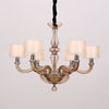 Traditionary Spuntik Chandelier Light Amber Glass Pendant Lamp - Rebooters