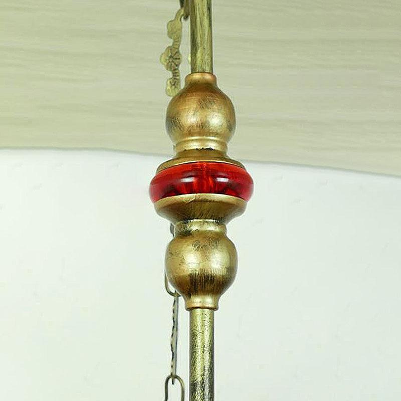 2/3 Lights 12"/16" W Dining Room Chandelier Lamp Antique Bronze Dome Shade - Rebooters