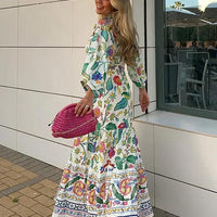 Meghan Women's Maxi Dress - Bohemian Style for Effortless Elegance - Rebooters -Women's Dresses