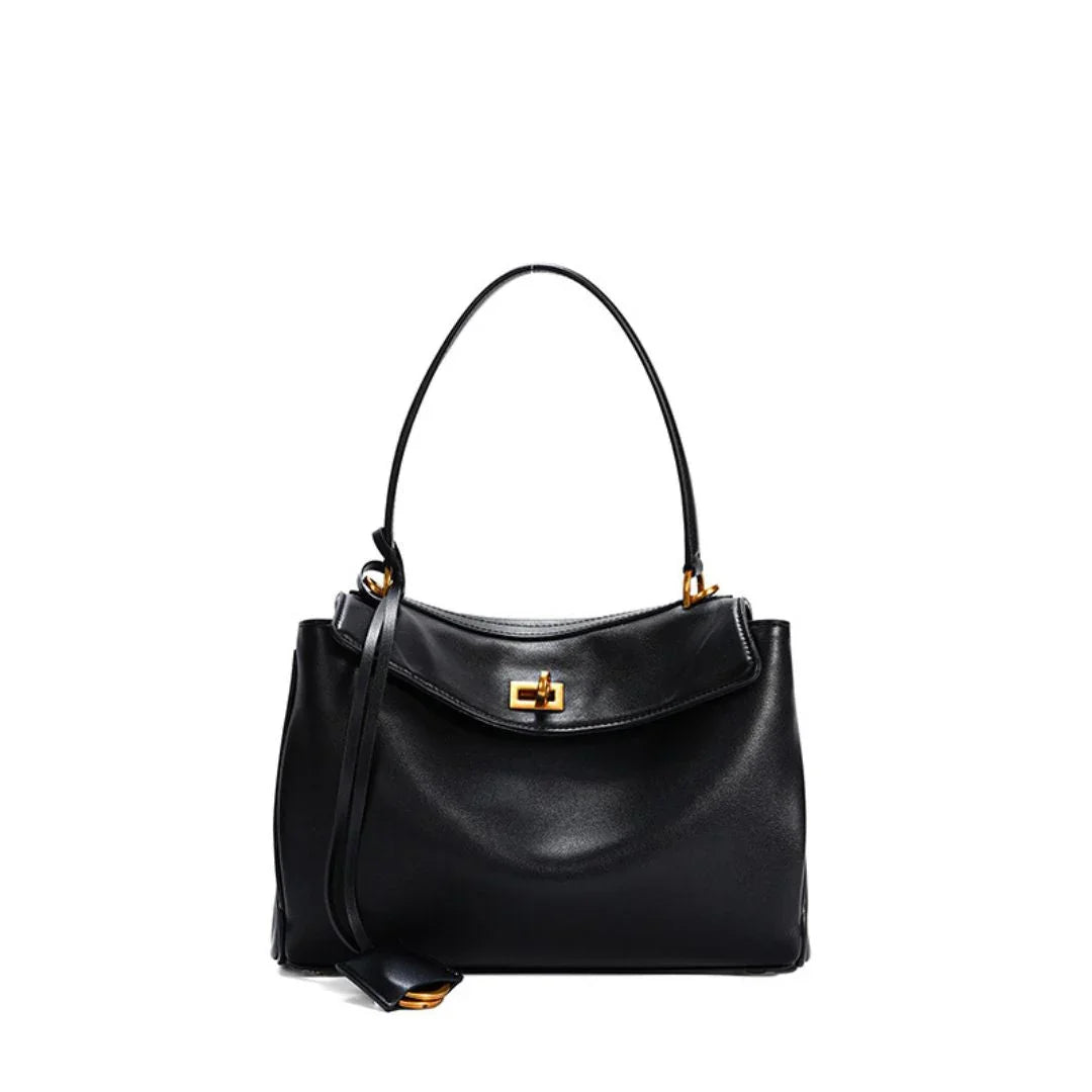 Lorenzo Brume d'Or Leather Handbag Rebooters