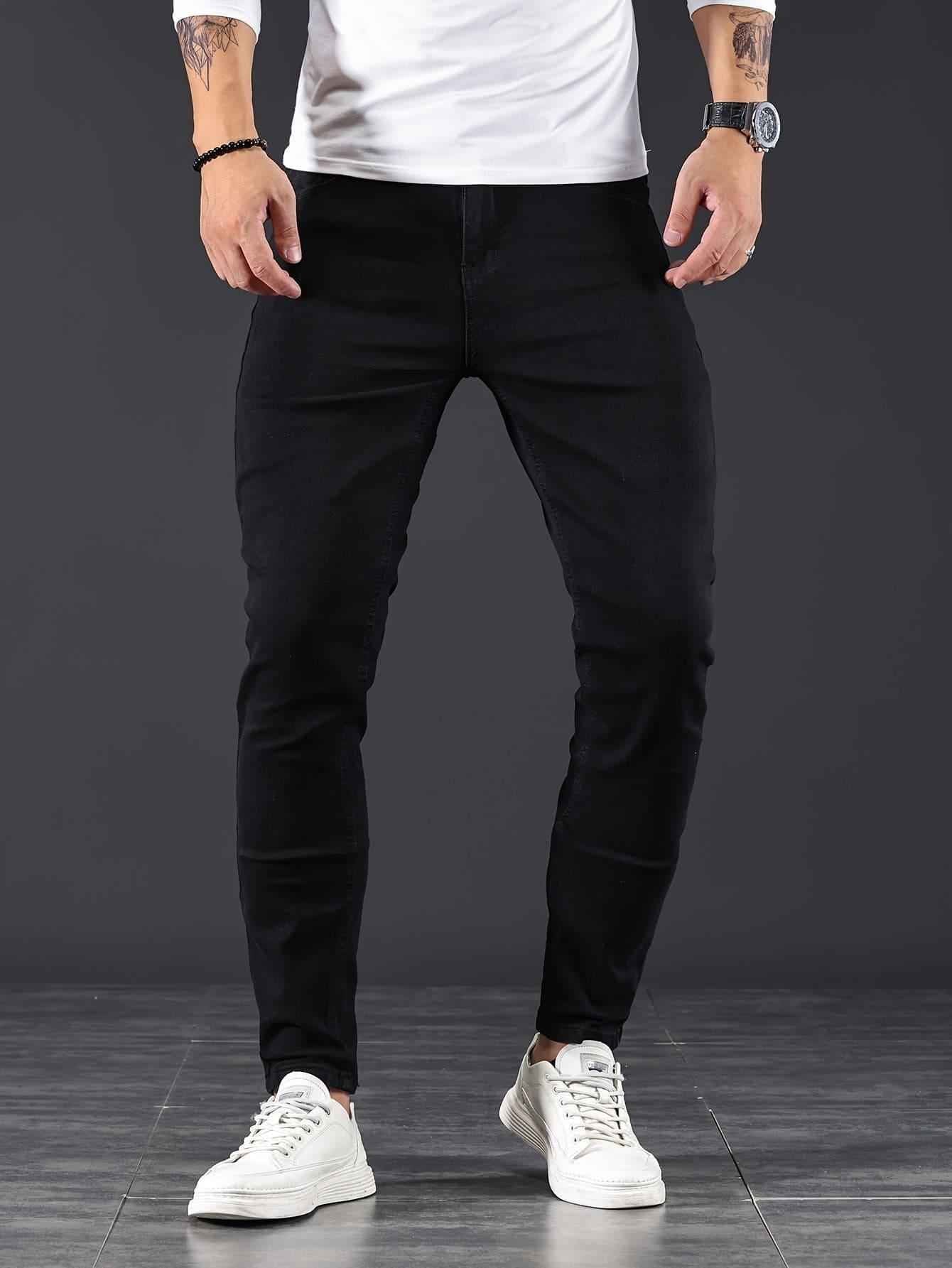 Men's Denim Jeans Slim Fit for Everyday Style and Comfort - Rebooters