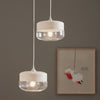 1 Head Bedroom Pendant Light Modern White Ceiling Suspension Lamp | Rebooters - Rebooters