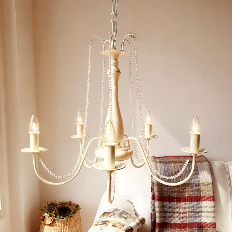 K9 Crystal Ivory Chandelier 5 Lights Pendant Lighting - Rebooters