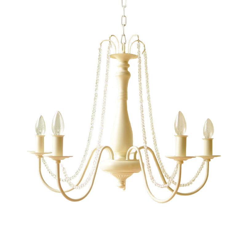 K9 Crystal Ivory Chandelier 5 Lights Pendant Lighting - Rebooters