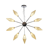 6/9/12 Lights Chandelier Lamp Industrial Sputnik Ceiling Light - Rebooters