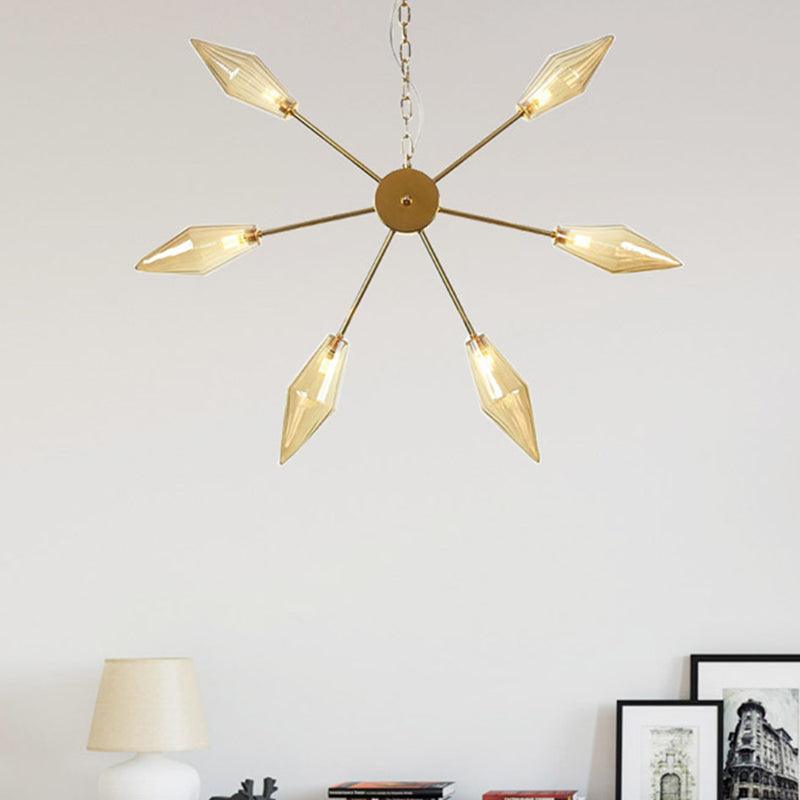 6/9/12 Lights Chandelier Lamp Industrial Sputnik Ceiling Light - Rebooters