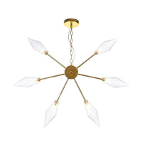 6/9/12 Lights Chandelier Lamp Industrial Sputnik Ceiling Light - Rebooters