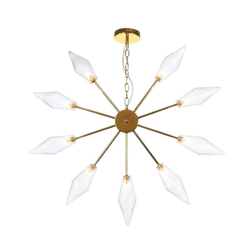 6/9/12 Lights Chandelier Lamp Industrial Sputnik Ceiling Light - Rebooters