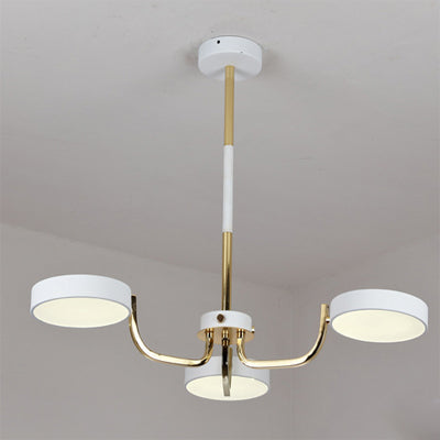 Oval Pendant Dining Room Hanging Lights Acrylic 3 Bulbs - Rebooters