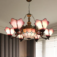 7/9 Lights Living Room Chandelier Baroque Black Pendant Light - Rebooters