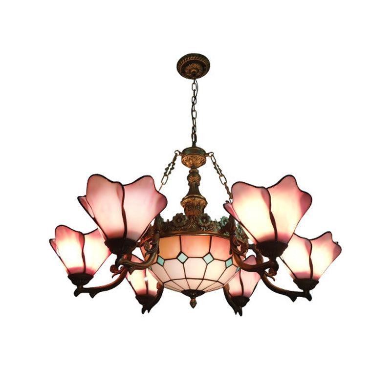 7/9 Lights Living Room Chandelier Baroque Black Pendant Light - Rebooters