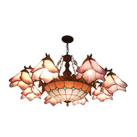 7/9 Lights Living Room Chandelier Baroque Black Pendant Light - Rebooters