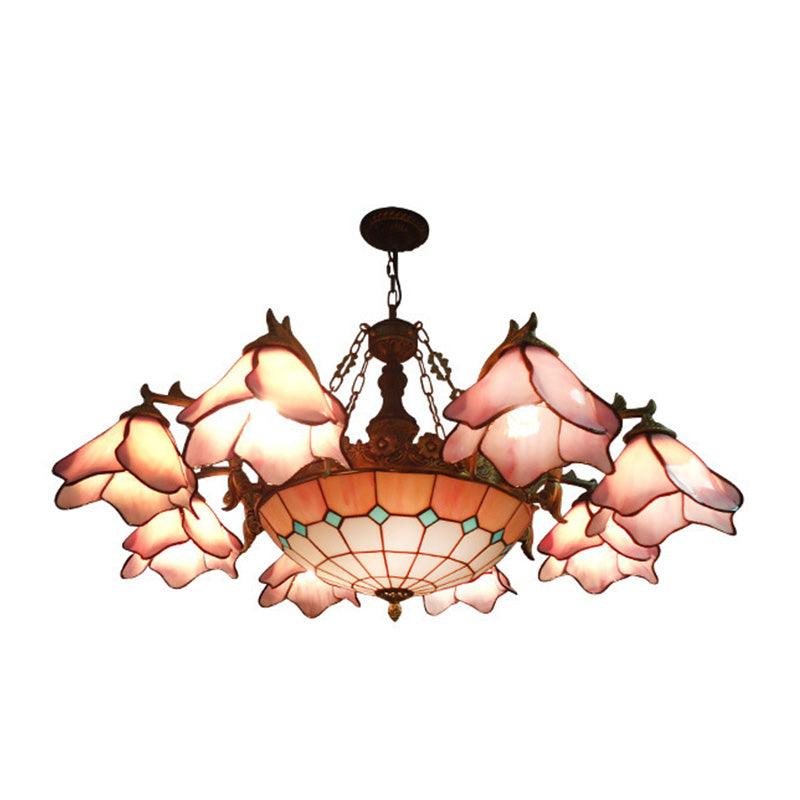 7/9 Lights Living Room Chandelier Baroque Black Pendant Light - Rebooters