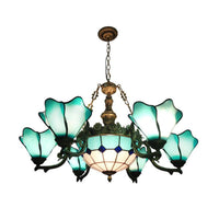 7/9 Lights Living Room Chandelier Baroque Black Pendant Light - Rebooters
