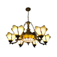 7/9 Lights Living Room Chandelier Baroque Black Pendant Light - Rebooters