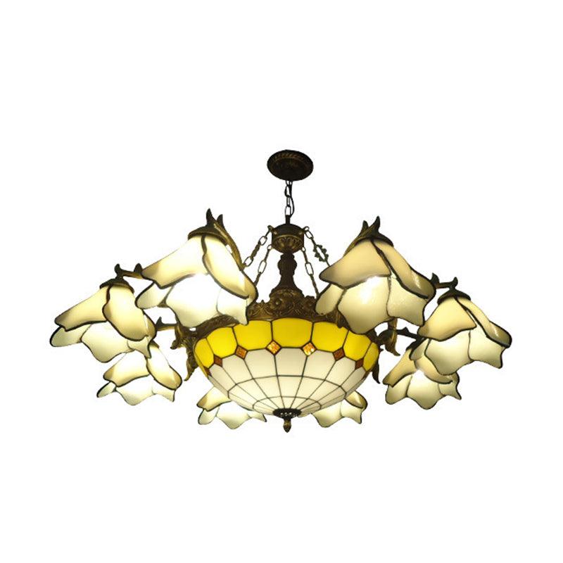 7/9 Lights Living Room Chandelier Baroque Black Pendant Light - Rebooters