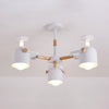 Simple Style Cylinder Hanging Lights Metal Pendant Lamp for Bedroom 28.5 Inch - Rebooters