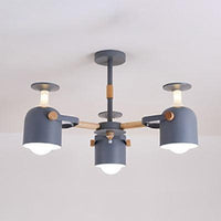 Simple Style Cylinder Hanging Lights Metal Pendant Lamp for Bedroom 28.5 Inch - Rebooters