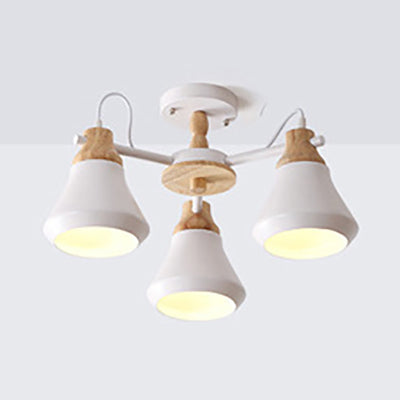 Tapered Shade Living Room Hanging Lamp Simple Pendant Lights - Rebooters