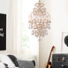Crystal Gold Chandelier Candle 5 Lights Countryside Fixture - Rebooters