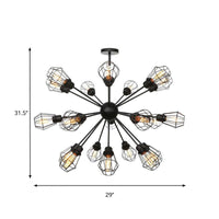 9/12/15 Lights Restaurant Chandelier Pendant Light Farmhouse - Rebooters