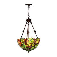 2/3 Lights Chandelier Victorian Green Ceiling Pendant Light - Rebooters