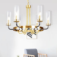 6/8 Heads Indoor Chandelier Pendant Light Farmhouse Lamp - Rebooters