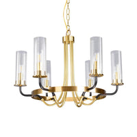 6/8 Heads Indoor Chandelier Pendant Light Farmhouse Lamp - Rebooters