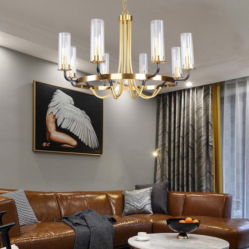 6/8 Heads Indoor Chandelier Pendant Light Farmhouse Lamp - Rebooters