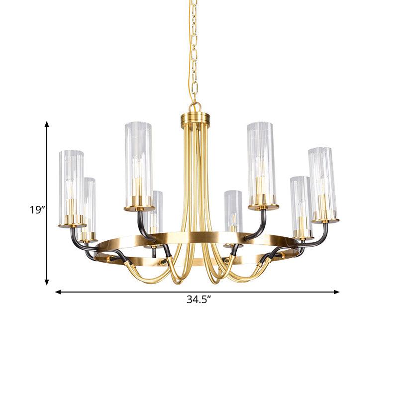 6/8 Heads Indoor Chandelier Pendant Light Farmhouse Lamp - Rebooters