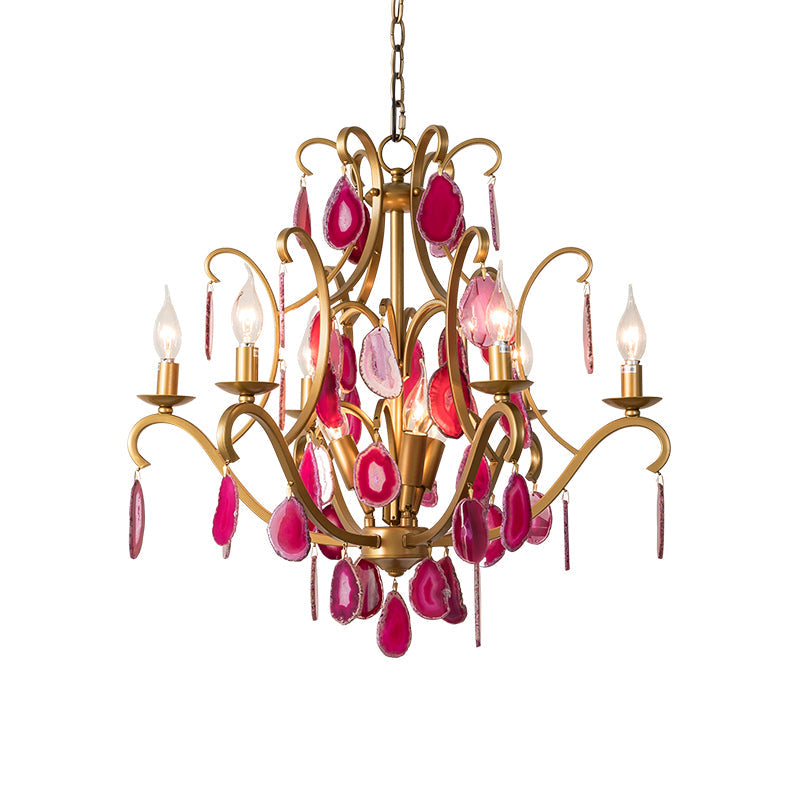 Metal Candelabra Ceiling Chandelier Rural 5/9/12 Lights - Rebooters