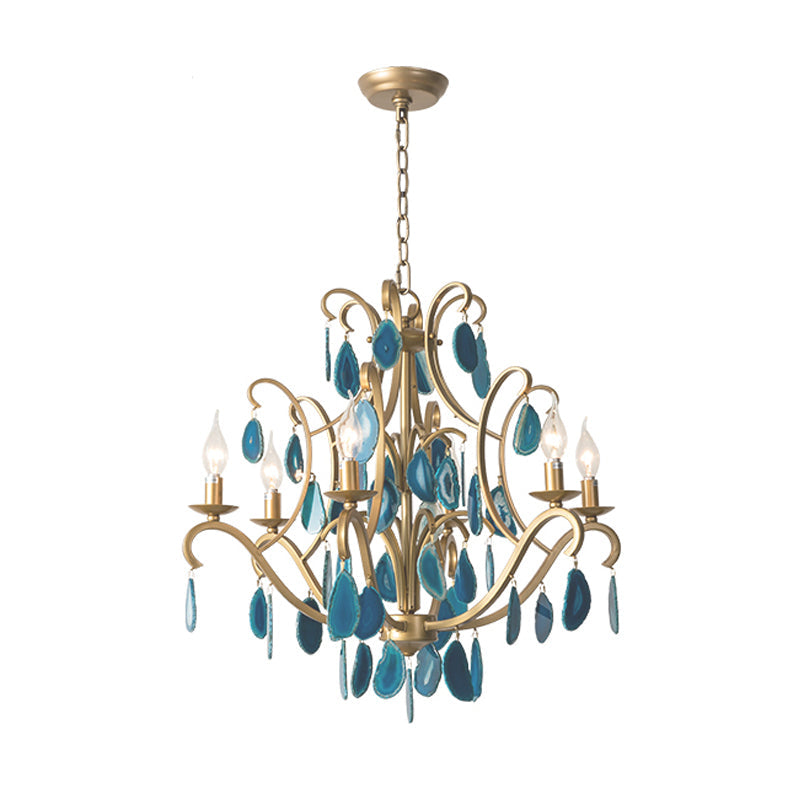 Metal Candelabra Ceiling Chandelier Rural 5/9/12 Lights - Rebooters
