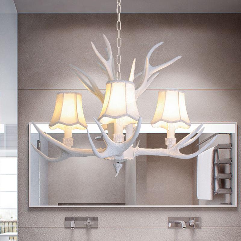 3/4/5 Lights Chandelier Lighting Fixture Modern Cone Resin Lamp - Rebooters