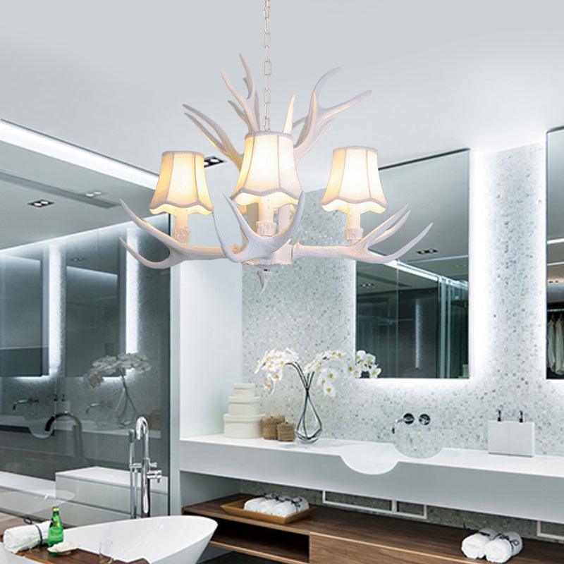 3/4/5 Lights Chandelier Lighting Fixture Modern Cone Resin Lamp - Rebooters