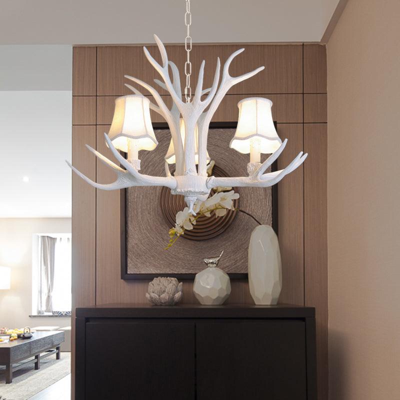 3/4/5 Lights Chandelier Lighting Fixture Modern Cone Resin Lamp - Rebooters