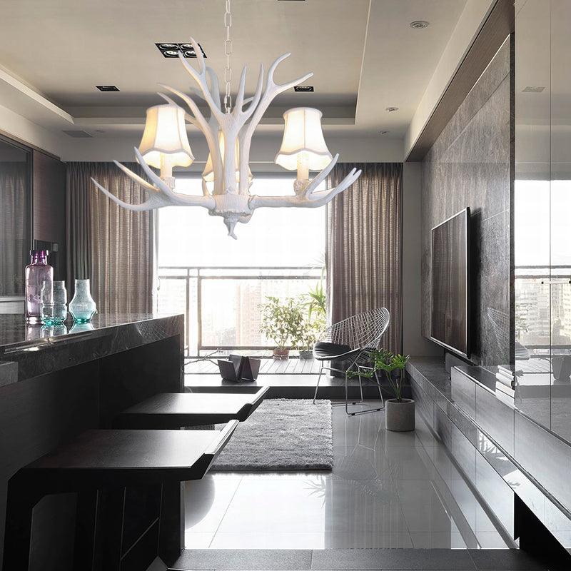 3/4/5 Lights Chandelier Lighting Fixture Modern Cone Resin Lamp - Rebooters