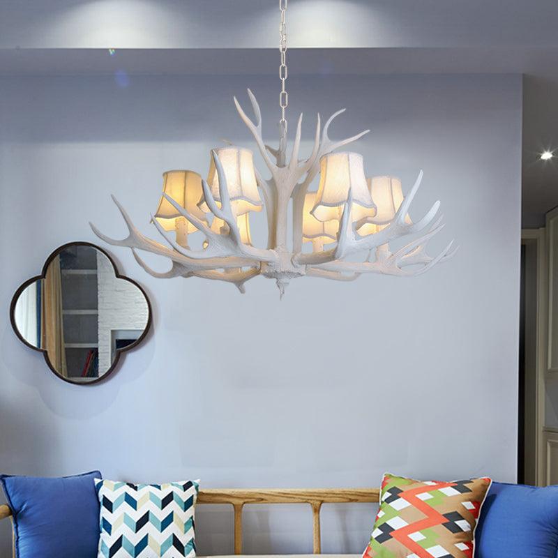 3/4/5 Lights Chandelier Lighting Fixture Modern Cone Resin Lamp - Rebooters