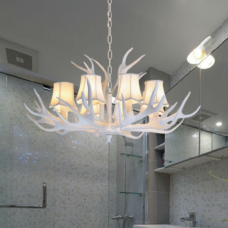 3/4/5 Lights Chandelier Lighting Fixture Modern Cone Resin Lamp - Rebooters