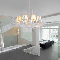 3/4/5 Lights Chandelier Lighting Fixture Modern Cone Resin Lamp - Rebooters