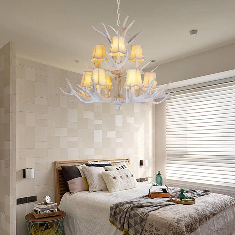 3/4/5 Lights Chandelier Lighting Fixture Modern Cone Resin Lamp - Rebooters