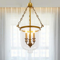 3 Bulbs Restaurant Hanging Pendant Modern Gold Down Lighting - Rebooters