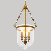 3 Bulbs Restaurant Hanging Pendant Modern Gold Down Lighting - Rebooters