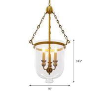 3 Bulbs Restaurant Hanging Pendant Modern Gold Down Lighting - Rebooters