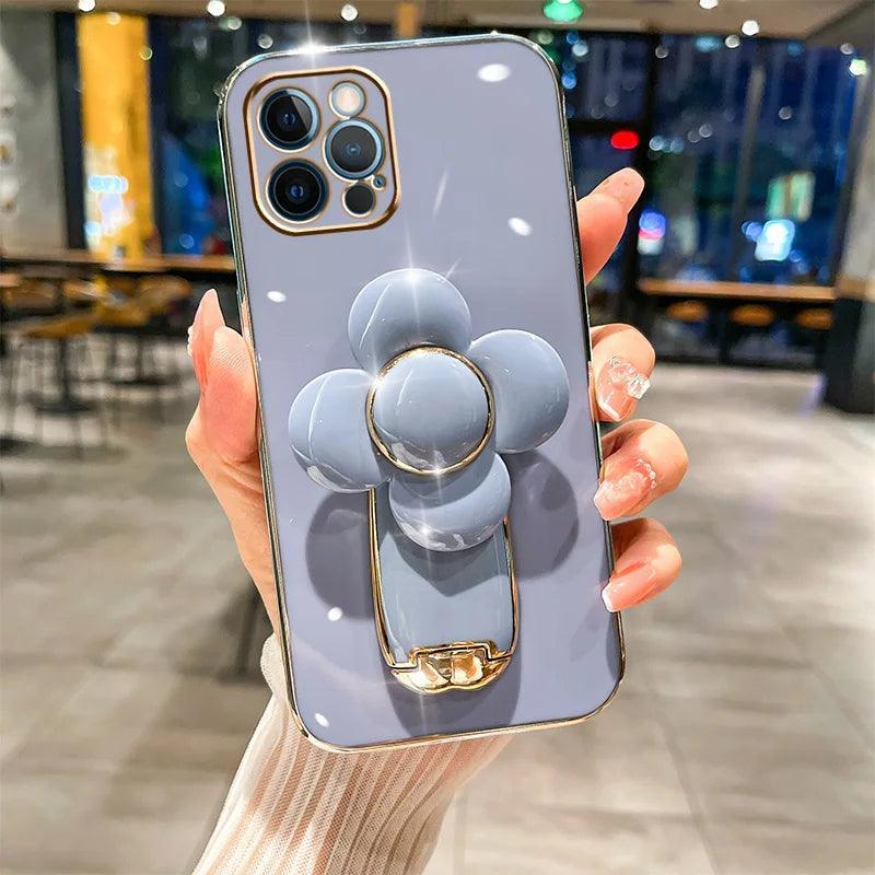 360-Degree Rotating Windmill Bracket iPhone Case Design - Rebooters