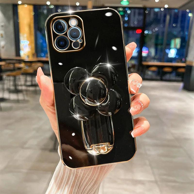 360-Degree Rotating Windmill Bracket iPhone Case Design - Rebooters