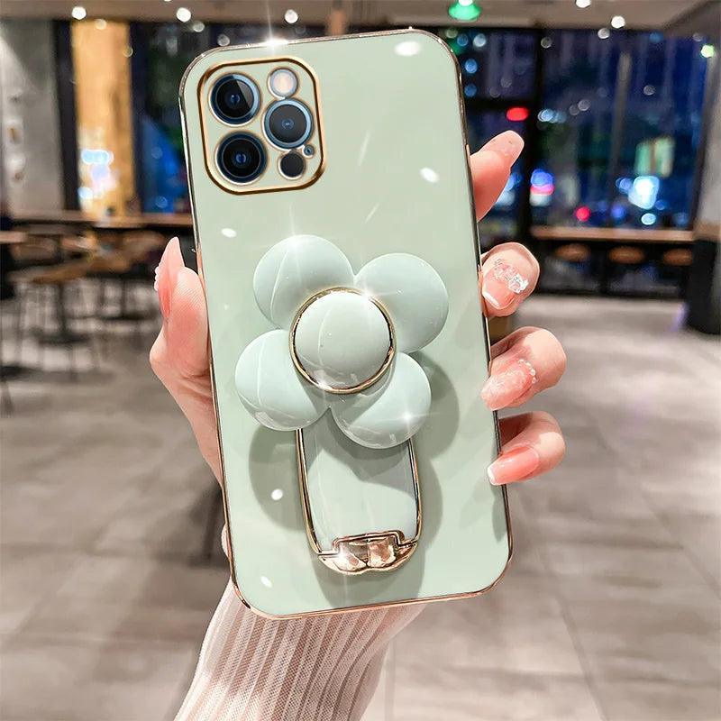 360-Degree Rotating Windmill Bracket iPhone Case Design - Rebooters