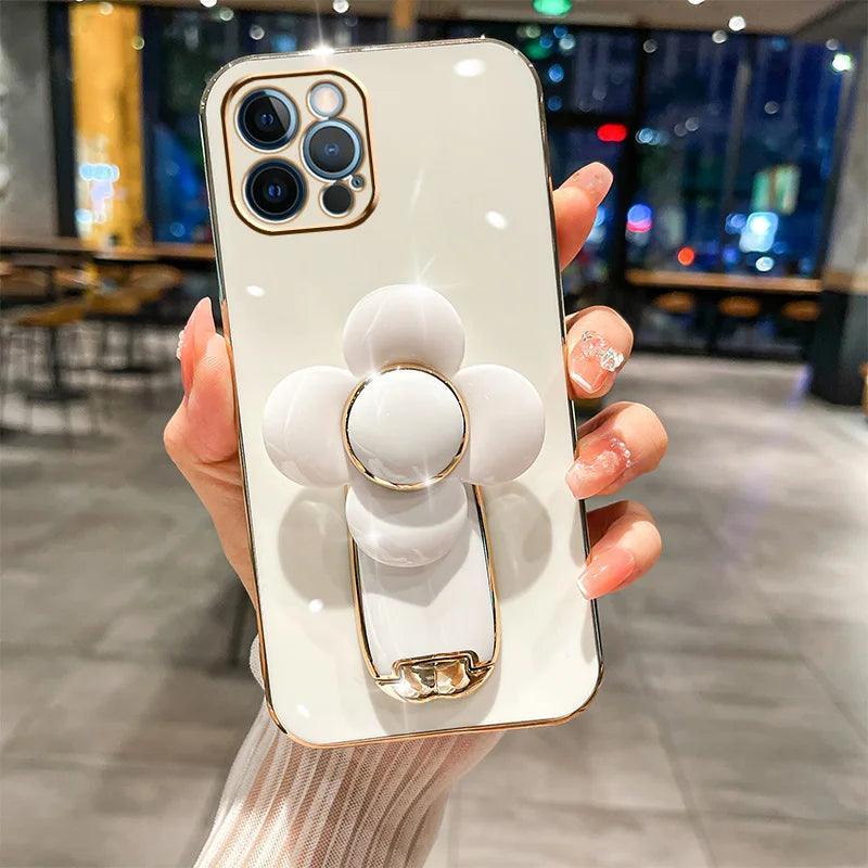 360-Degree Rotating Windmill Bracket iPhone Case Design - Rebooters