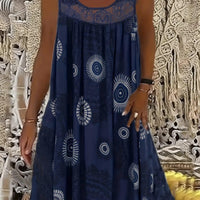 Paola Women's Floral Print Maxi Tank Dress for Effortless Style - Rebooters -Women's Dresses